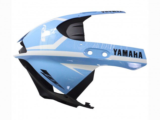 2022-2024 White Light Blue Yamaha YZF R3/R25 Motorcycle Fairings