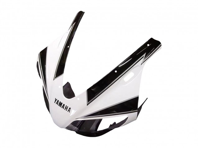 1998-1999 White Glossy Black Yamaha YZF 1000 R1 Motorcycle Fairings