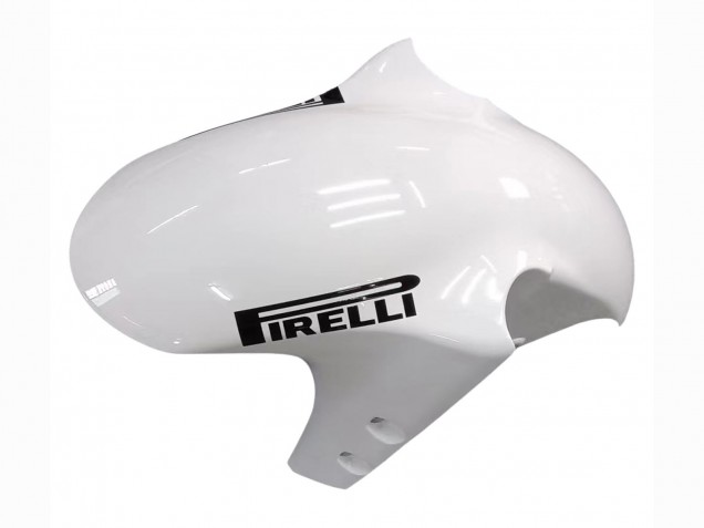 1998-1999 White Glossy Black Yamaha YZF 1000 R1 Motorcycle Fairings