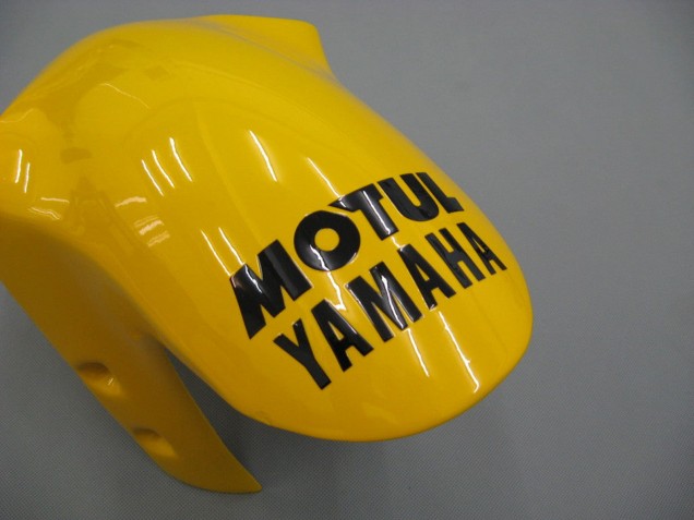 2000-2001 White Yellow Blue Motul Camel Yamaha YZF 1000 R1 Motorcycle Fairings