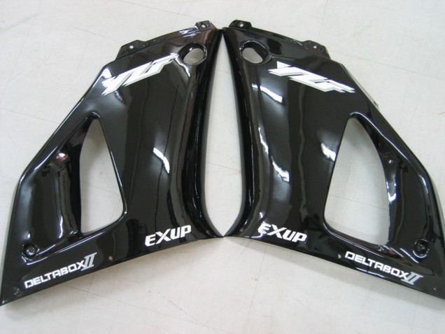 2000-2001 Glossy Black White Decal Yamaha YZF 1000 R1 Motorcycle Fairings