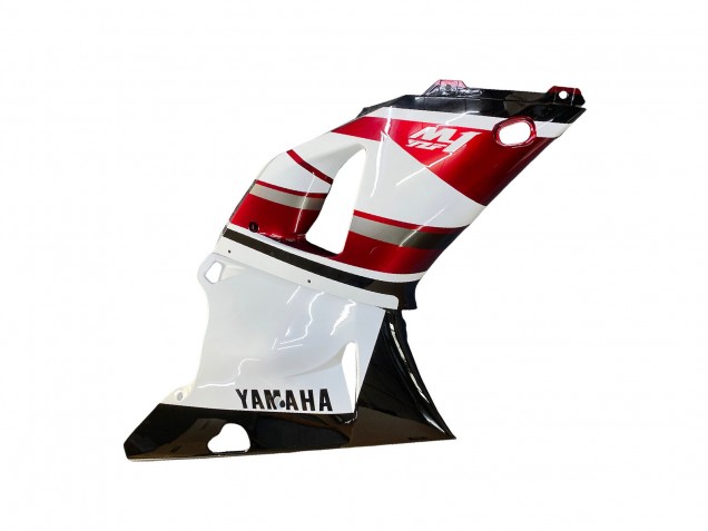 2000-2001 Red White Glossy Black Yamaha YZF 1000 R1 Motorcycle Fairing