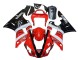 2000-2001 Red White Glossy Black Yamaha YZF 1000 R1 Motorcycle Fairings