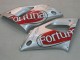 2000-2001 Silver Red Fortuna Motul Yamaha YZF 1000 R1 Motorcycle Fairings
