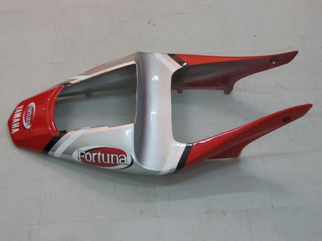 2000-2001 Silver Red Fortuna Motul Yamaha YZF 1000 R1 Motorcycle Fairings