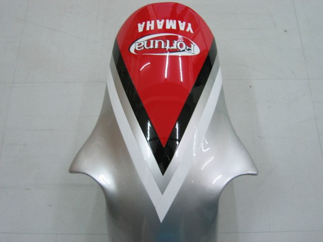 2000-2001 Silver Red Fortuna Motul Yamaha YZF 1000 R1 Motorcycle Fairings