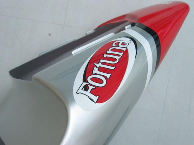 2000-2001 Silver Red Fortuna Motul Yamaha YZF 1000 R1 Motorcycle Fairings