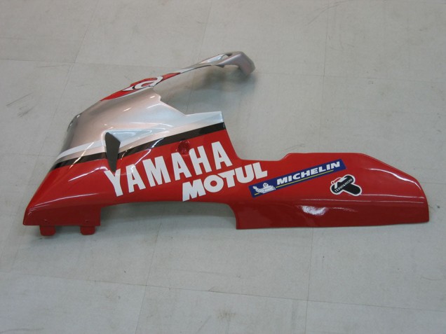 2000-2001 Silver Red Fortuna Motul Yamaha YZF 1000 R1 Motorcycle Fairings