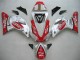 2000-2001 Silver Red Fortuna Motul Yamaha YZF 1000 R1 Motorcycle Fairings