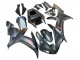 2002-2003 Matte Black Red Yamaha YZF 1000 R1 Motorcycle Fairings