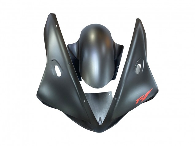 2002-2003 Matte Black Red Yamaha YZF 1000 R1 Motorcycle Fairings