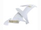 2002-2003 White Gold Decals Yamaha YZF 1000 R1 Motorcycle Fairings