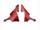 2002-2003 Red Black Flame Yamaha YZF 1000 R1 Motorcycle Fairings