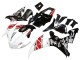 2002-2003 White Red Black Castrol Yamaha YZF 1000 R1 Motorcycle Fairings