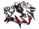2004-2006 Glossy Black Red Flame Yamaha YZF 1000 R1 Motorcycle Fairings
