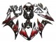 2004-2006 Glossy Black Red Flame Yamaha YZF 1000 R1 Motorcycle Fairings