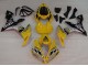 2004-2006 Yellow White Glossy Black Yamaha YZF 1000 R1 Motorcycle Fairings