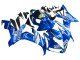 2004-2006 Blue White Yellow Motul Gauloises 46 Yamaha YZF 1000 R1 Motorcycle Fairings