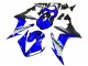 2004-2006 Blue White Matte Black Yamaha YZF 1000 R1 Motorcycle Fairings