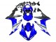 2004-2006 Blue White Matte Black Yamaha YZF 1000 R1 Motorcycle Fairings