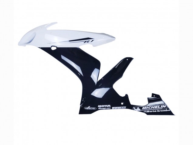 2004-2006 Glossy Black White Motul Yamaha YZF 1000 R1 Motorcycle Fairings