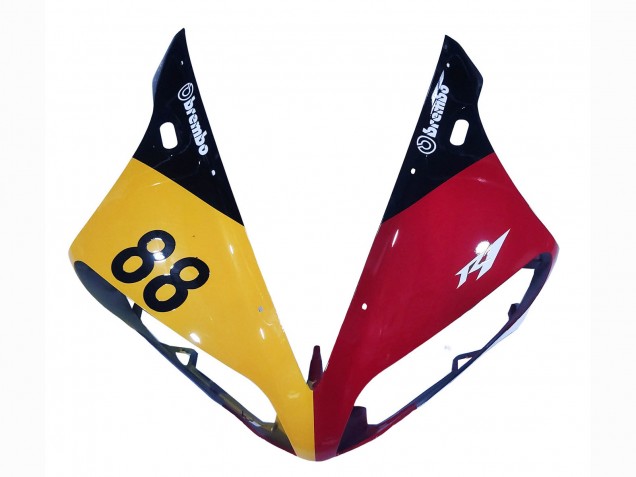 2004-2006 Yellow Red White Black YSP 88 Yamaha YZF 1000 R1 Motorcycle Fairings