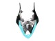 2007-2008 Light Blue Lime Green Black Yamaha YZF 1000 R1 Motorcycle Fairings