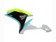 2007-2008 Light Blue Lime Green Black Yamaha YZF 1000 R1 Motorcycle Fairings