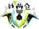 2007-2008 Light Blue Lime Green Black Yamaha YZF 1000 R1 Motorcycle Fairings