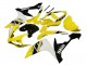 2007-2008 Yellow White Black Yamaha YZF 1000 R1 Motorcycle Fairing