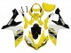2007-2008 Yellow White Black Yamaha YZF 1000 R1 Motorcycle Fairing