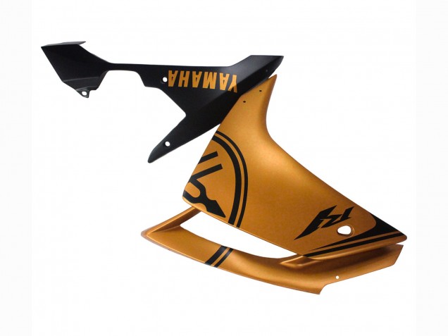 2007-2008 Gold Black Yamaha YZF 1000 R1 Motorcycle Fairings