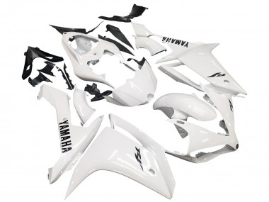 2007-2008 White Black Yamaha YZF 1000 R1 Motorcycle Fairings