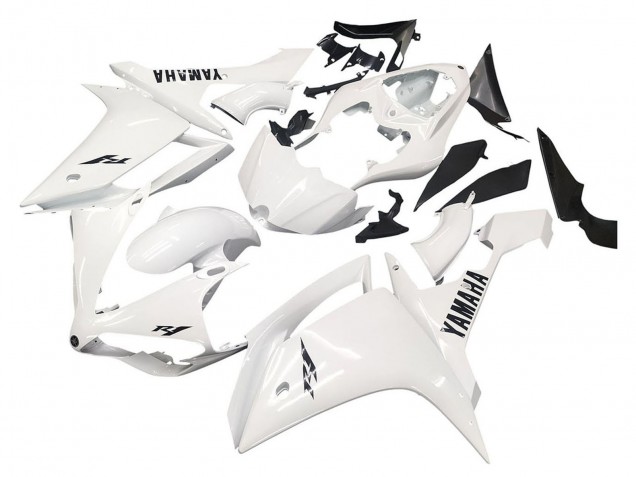 2007-2008 White Black Yamaha YZF 1000 R1 Motorcycle Fairings