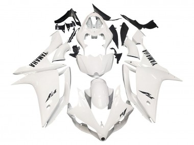 2007-2008 White Black Yamaha YZF 1000 R1 Motorcycle Fairings