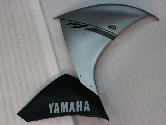 2009-2011 Silver Black Yamaha YZF 1000 R1 Motorcycle Fairing