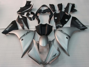 2009-2011 Silver Black Yamaha YZF 1000 R1 Motorcycle Fairing