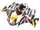 2009-2011 Red Yellow Black Shark 46 Yamaha YZF 1000 R1 Motorcycle Fairings