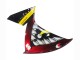 2009-2011 Red Yellow Black Shark 46 Yamaha YZF 1000 R1 Motorcycle Fairings