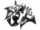 2009-2011 Glossy Black White Decal Yamaha YZF 1000 R1 Motorcycle Fairings