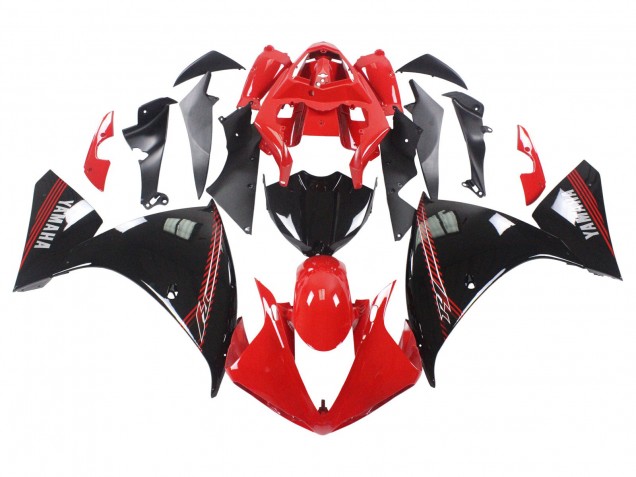 2009-2011 Red Black Yamaha YZF 1000 R1 Motorcycle Fairing