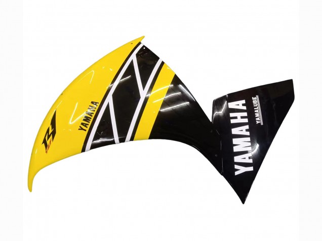 2009-2011 Yellow White Black Stripe Yamaha YZF 1000 R1 Motorcycle Fairing Kits