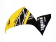 2009-2011 Yellow White Black Stripe Yamaha YZF 1000 R1 Motorcycle Fairing Kits