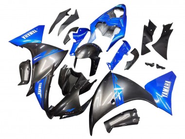 2012-2014 Blue Glossy Black Yamaha YZF 1000 R1 Motorcycle Fairings