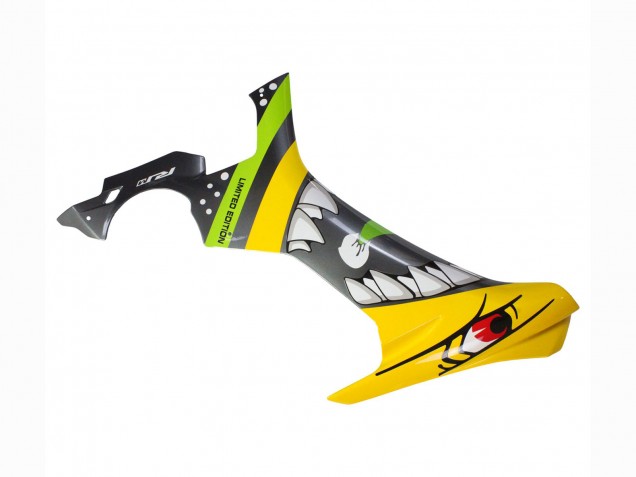 2015-2019 Yellow Green Shark Yamaha YZF 1000 R1 Motorcycle Fairings