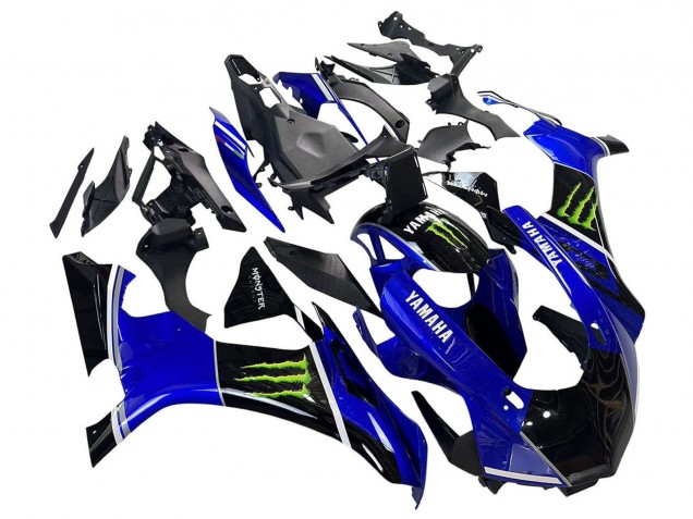 2015-2019 Blue Glossy Black Green Monster Yamaha YZF 1000 R1 Motorcycle Fairings