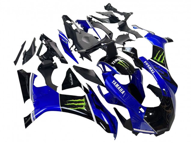2015-2019 Blue Glossy Black Green Monster Yamaha YZF 1000 R1 Motorcycle Fairings