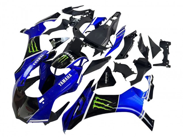 2015-2019 Blue Glossy Black Green Monster Yamaha YZF 1000 R1 Motorcycle Fairings