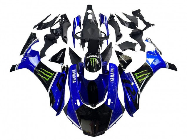 2015-2019 Blue Glossy Black Green Monster Yamaha YZF 1000 R1 Motorcycle Fairings