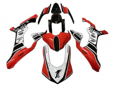 2020-2025 White Red Black Yamaha YZF 1000 R1 Motorcycle Fairing